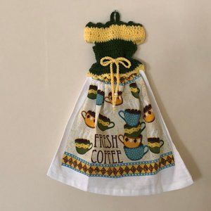 Crochet Dress Towel, Handmade Gifts